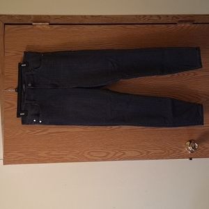 Liverpool Dark Gray Sz 10/30 Tinsley High Rise Ankle Skinny Jeans Like New